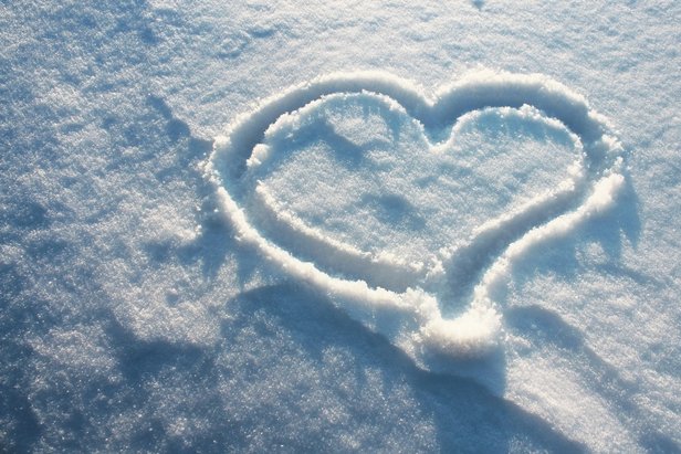 neve cuore amore sostegno